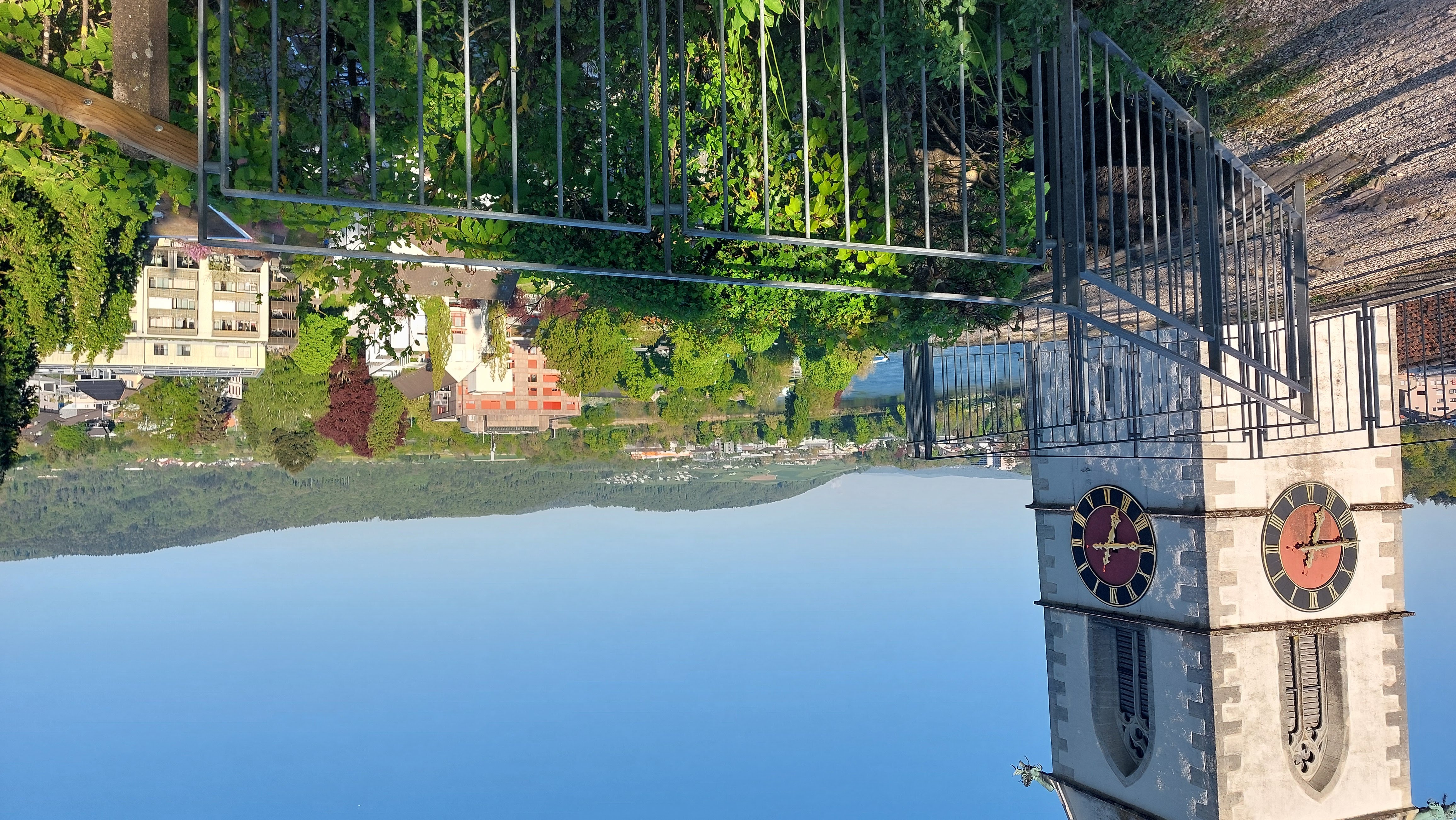 Von der Burg Richtung Norden